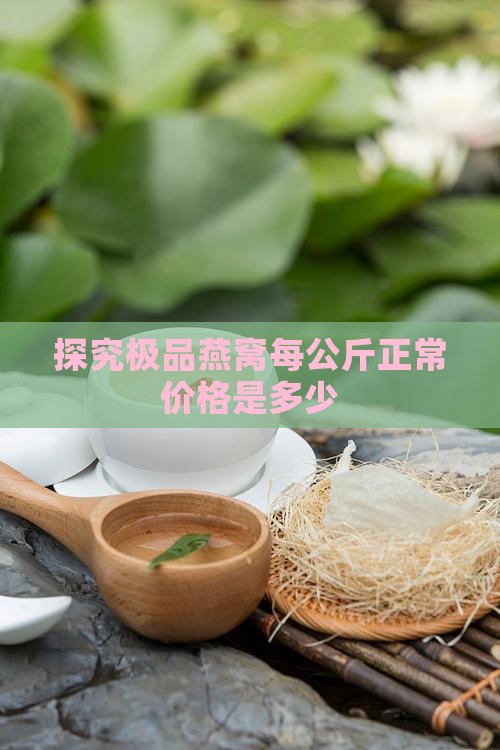 探究极品燕窝每公斤正常价格是多少
