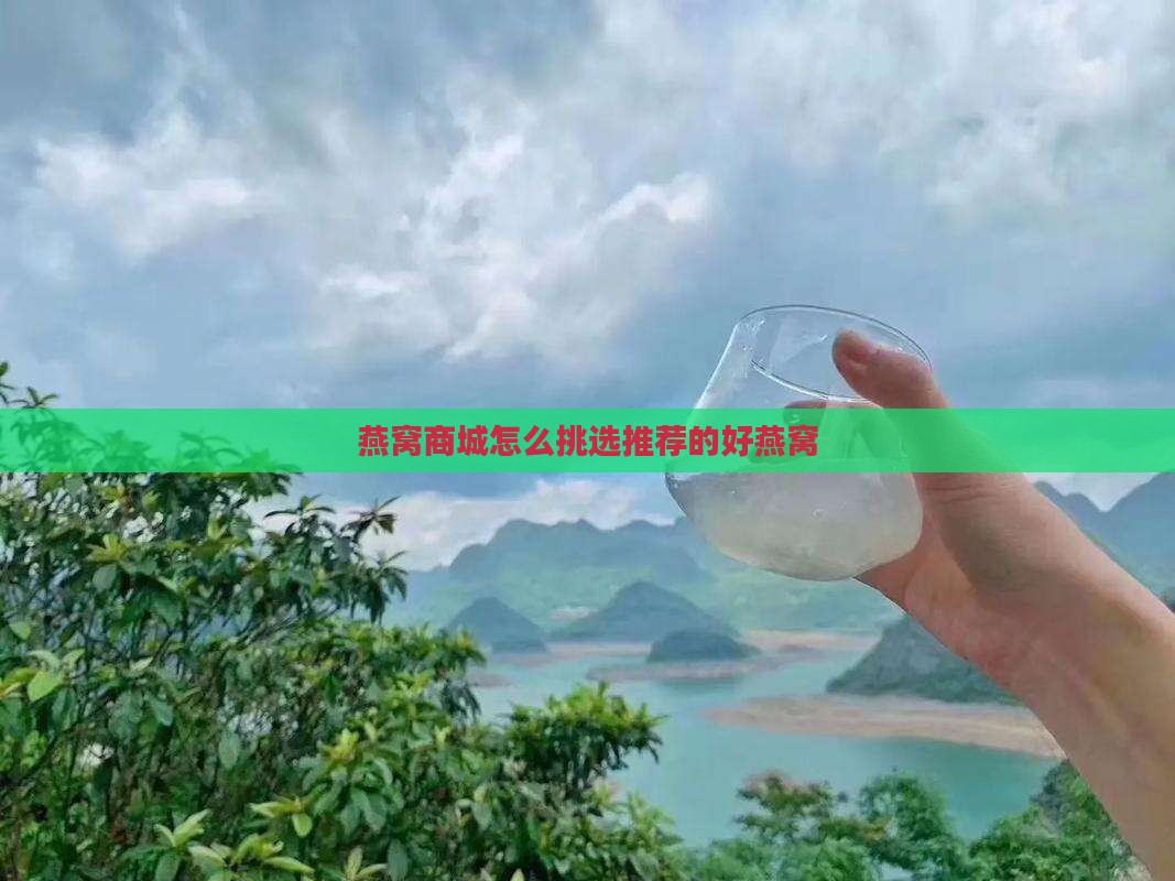 燕窝商城怎么挑选推荐的好燕窝
