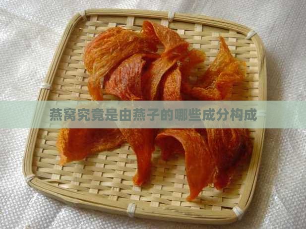 燕窝究竟是由燕子的哪些成分构成