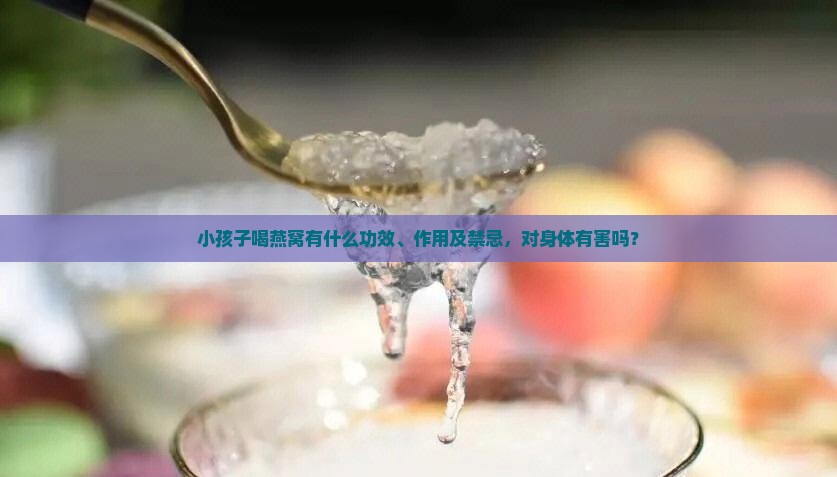 小孩子喝燕窝有什么功效、作用及禁忌，对身体有害吗？