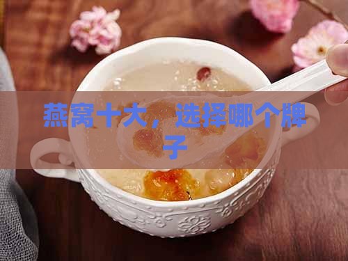 燕窝十大，选择哪个牌子