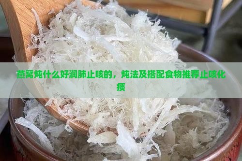 燕窝炖什么好润肺止咳的，炖法及搭配食物推荐止咳化痰