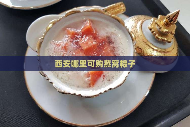 西安哪里可购燕窝粽子