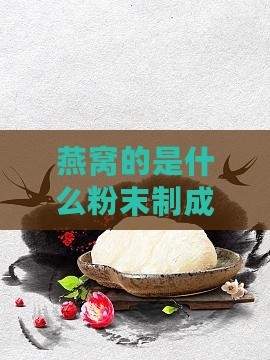 燕窝的是什么粉末制成的是什么