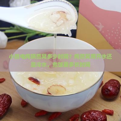 小熊电炖锅燕窝多少时间？炖燕窝用开水还是冷水，煮饭要多长时间