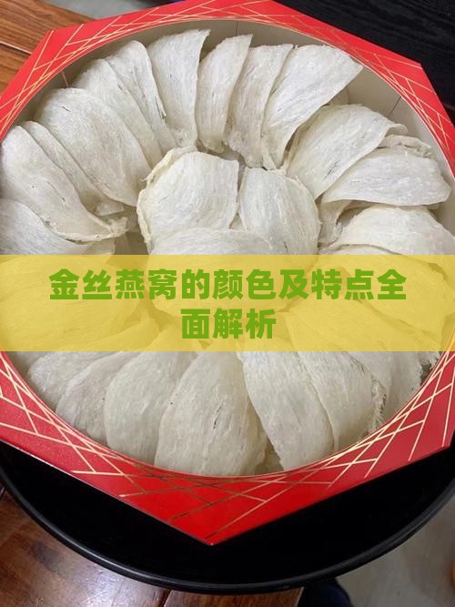 金丝燕窝的颜色及特点全面解析