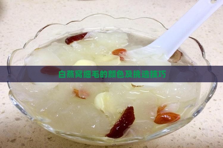 白燕窝细毛的颜色及挑选技巧