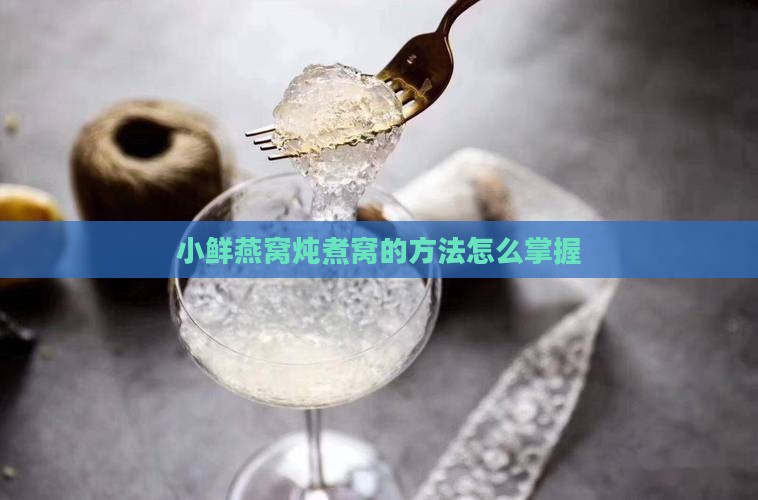 小鲜燕窝炖煮窝的方法怎么掌握