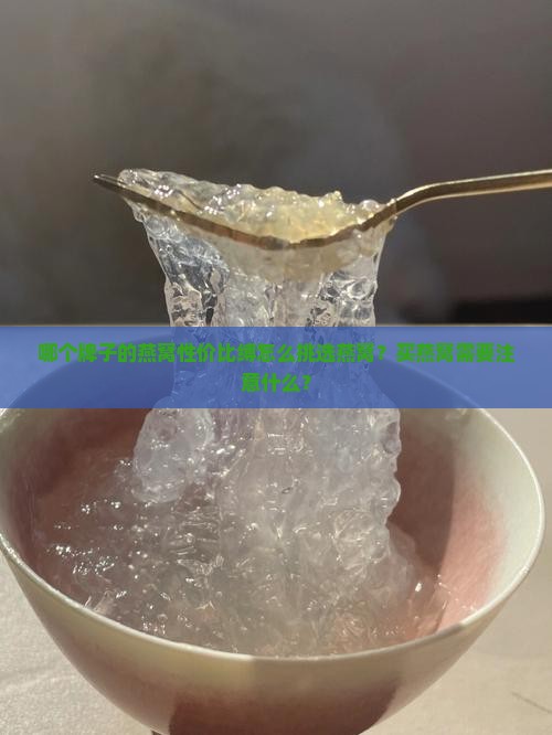 哪个牌子的燕窝性价比缚怎么挑选燕窝？买燕窝需要注意什么？
