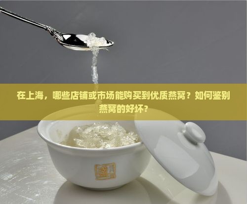 在上海，哪些店铺或市场能购买到优质燕窝？如何鉴别燕窝的好坏？