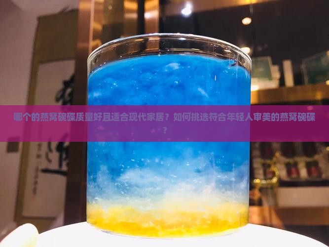 哪个的燕窝碗碟质量好且适合现代家居？如何挑选符合年轻人审美的燕窝碗碟？