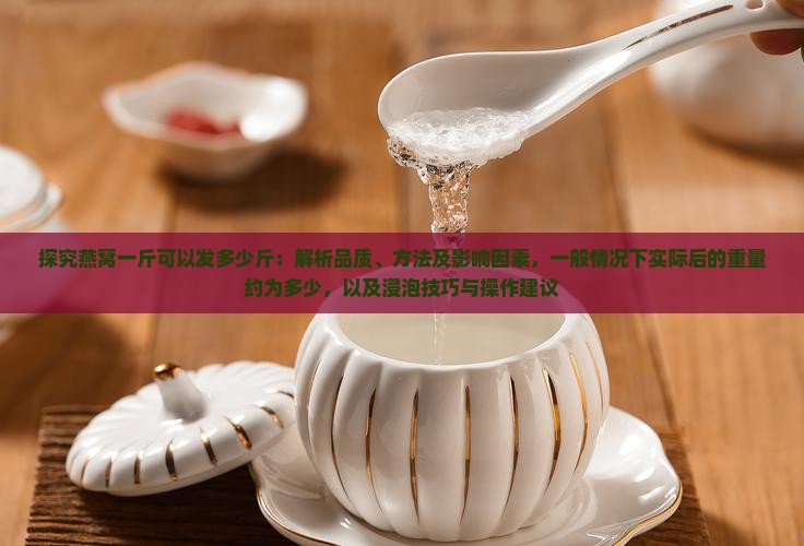 探究燕窝一斤可以发多少斤：解析品质、方法及影响因素，一般情况下实际后的重量约为多少，以及浸泡技巧与操作建议