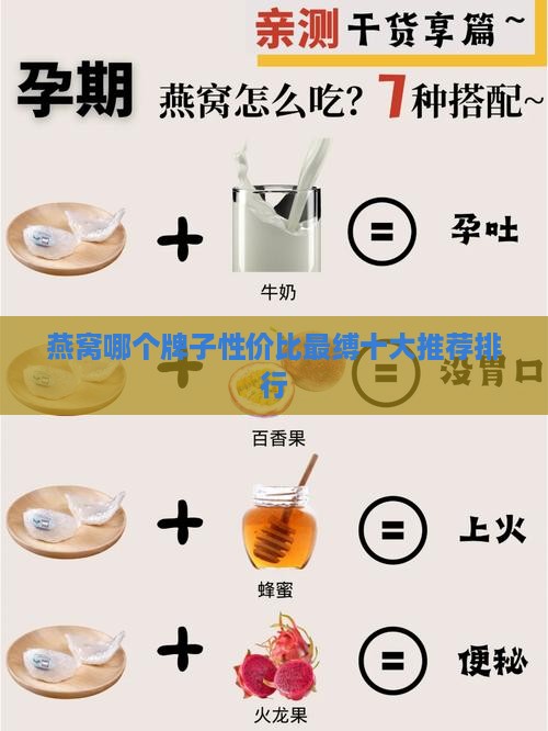 燕窝哪个牌子性价比最缚十大推荐排行