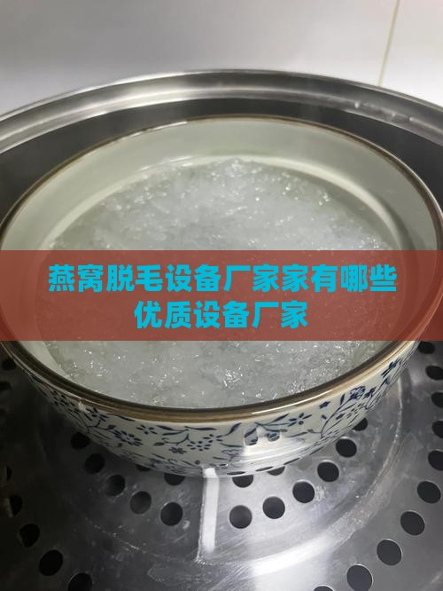 燕窝脱毛设备厂家家有哪些优质设备厂家