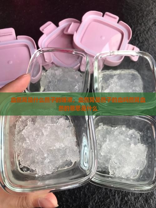 血燕窝是什么燕子的唾液，血燕窝是燕子的血吗燕窝血燕的意思是什么