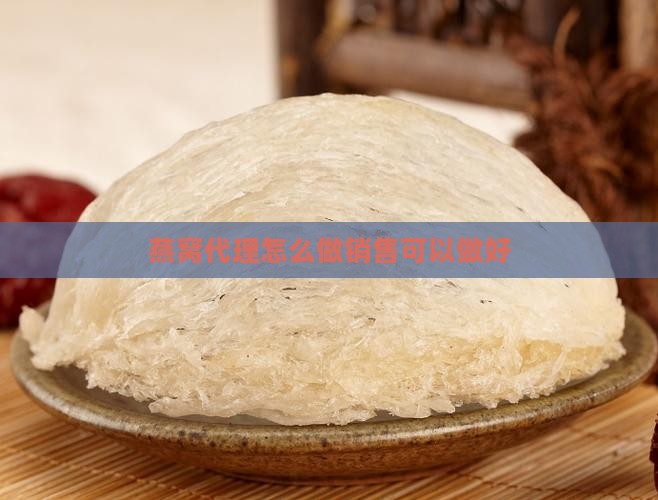 燕窝代理怎么做销售可以做好