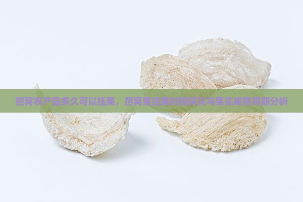 燕窝农产品多久可以挂果，燕窝果结果时间探究与果实成熟周期分析