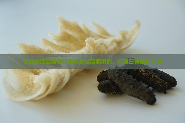 燕窝胶原洁面乳在京东怎么洁面用的，打造日常美好生活