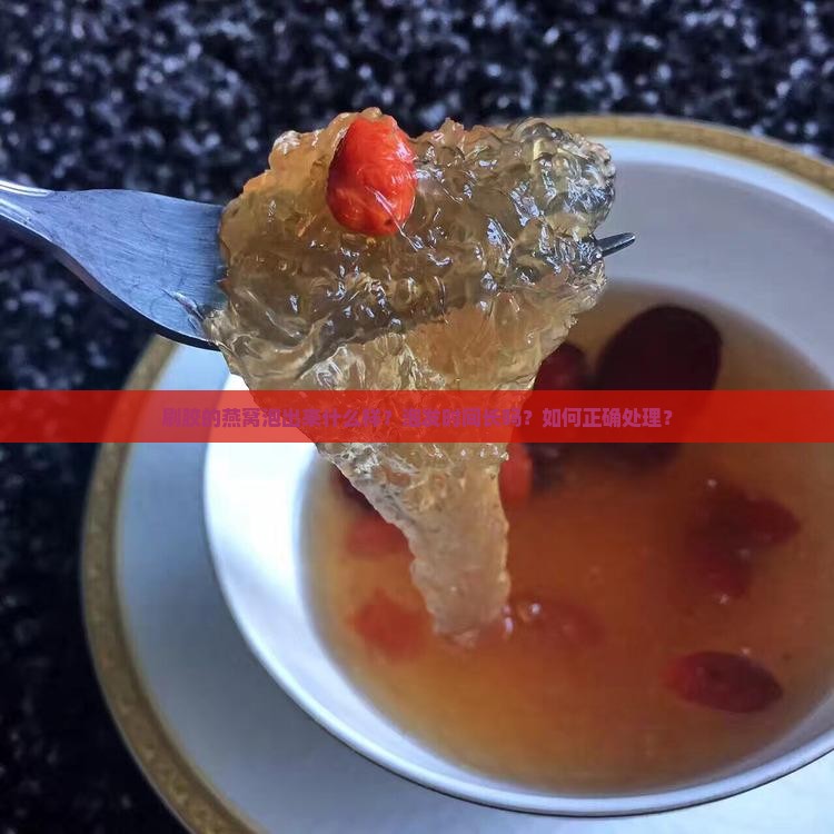 刷胶的燕窝泡出来什么样？泡发时间长吗？如何正确处理？