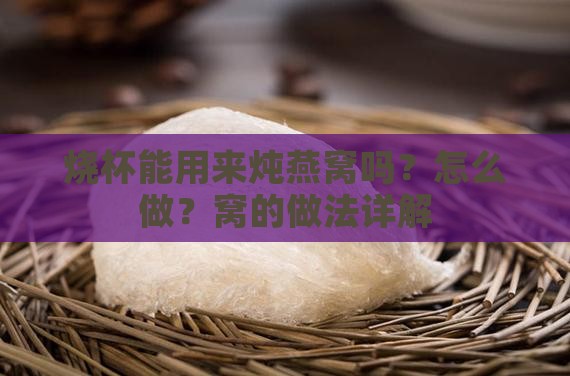 烧杯能用来炖燕窝吗？怎么做？窝的做法详解