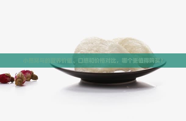 小燕窝与的营养价值、口感和价格对比，哪个更值得购买？