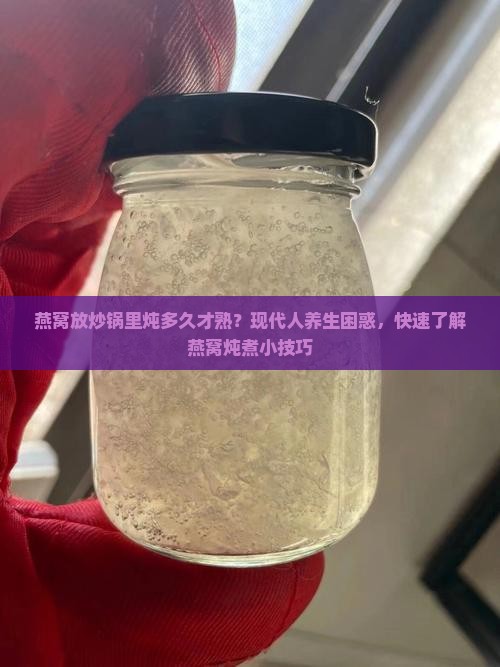 燕窝放炒锅里炖多久才熟？现代人养生困惑，快速了解燕窝炖煮小技巧