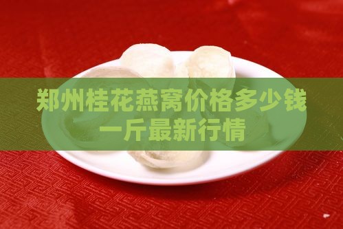 郑州桂花燕窝价格多少钱一斤最新行情