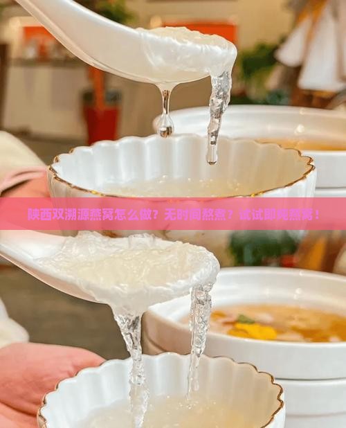 陕西双溯源燕窝怎么做？无时间熬煮？试试即炖燕窝！