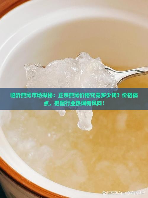 临沂燕窝市场探秘：正宗燕窝价格究竟多少钱？价格痛点，把握行业热词新风向！