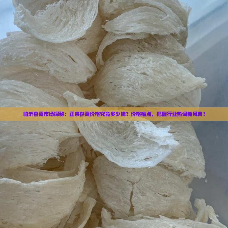 临沂燕窝市场探秘：正宗燕窝价格究竟多少钱？价格痛点，把握行业热词新风向！