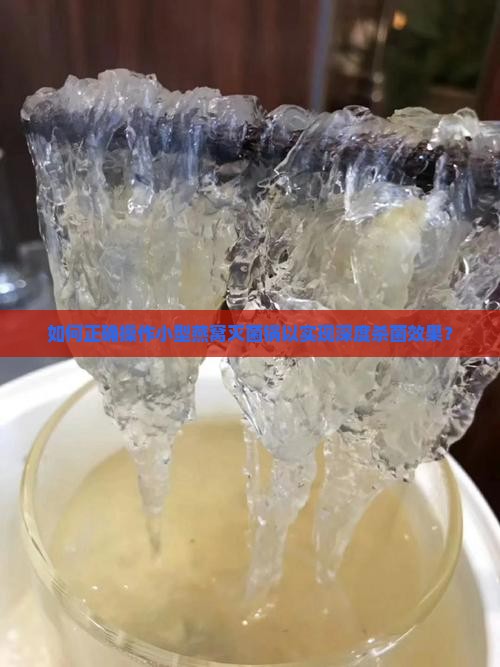 如何正确操作小型燕窝灭菌锅以实现深度杀菌效果？