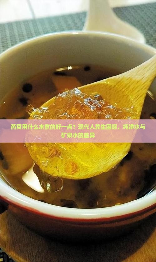 燕窝用什么水煮的好一点？现代人养生困惑，纯净水与矿泉水的差异