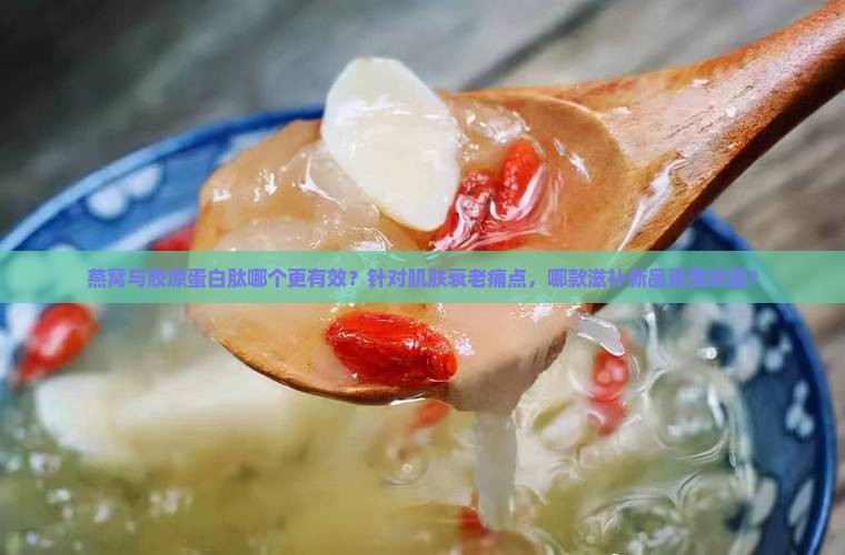 燕窝与胶原蛋白肽哪个更有效？针对肌肤衰老痛点，哪款滋补新品更受欢迎？