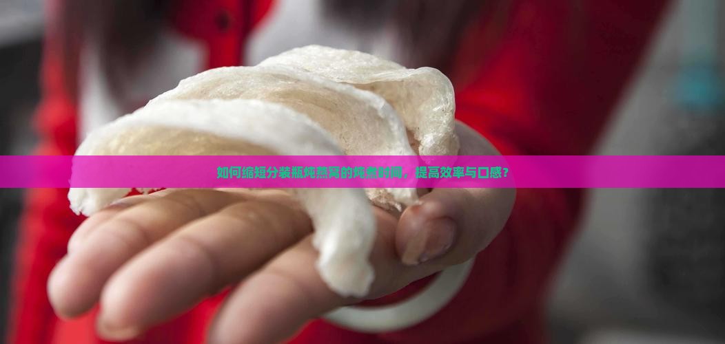 如何缩短分装瓶炖燕窝的炖煮时间，提高效率与口感？