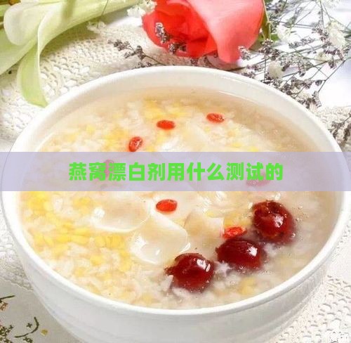 燕窝漂白剂用什么测试的