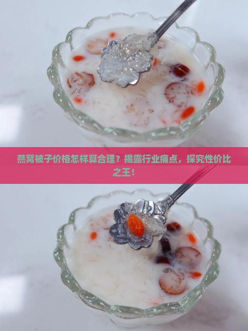 燕窝被子价格怎样算合理？揭露行业痛点，探究性价比之王！