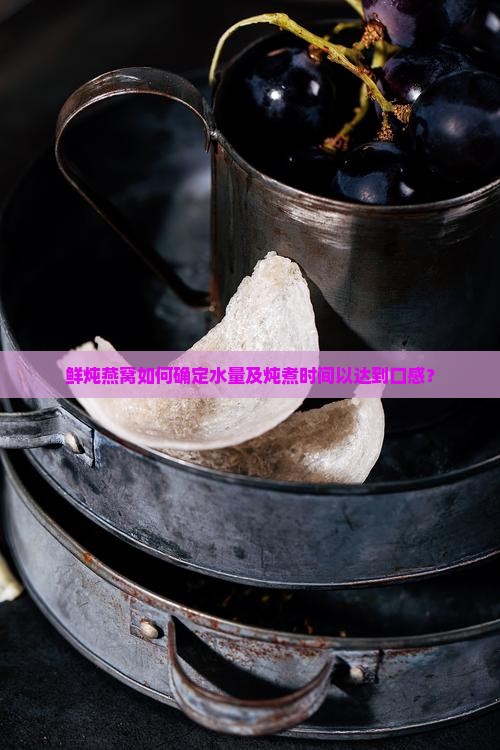 鲜炖燕窝如何确定水量及炖煮时间以达到口感？