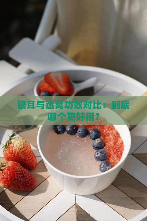 银耳与燕窝功效对比：到底哪个更好用？