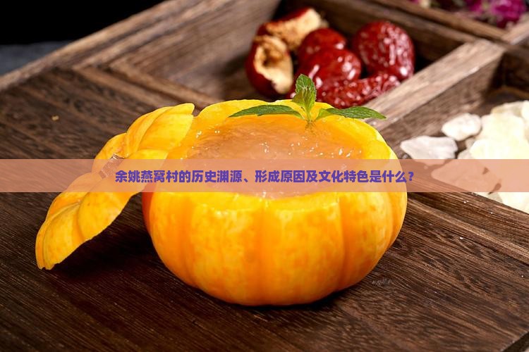 余姚燕窝村的历史渊源、形成原因及文化特色是什么？