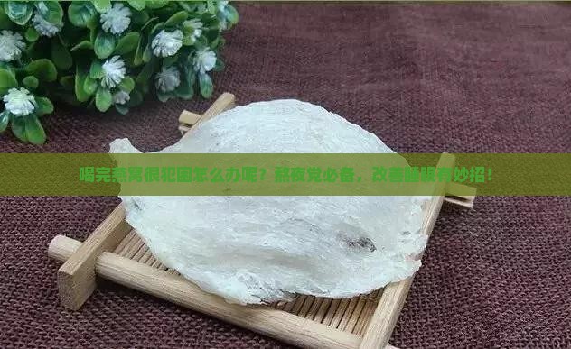 喝完燕窝很犯困怎么办呢？熬夜党必备，改善睡眠有妙招！