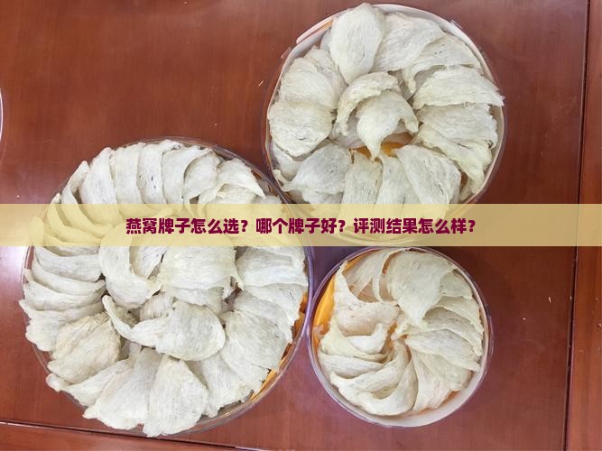 燕窝牌子怎么选？哪个牌子好？评测结果怎么样？