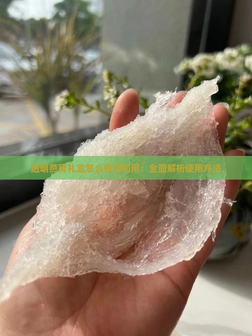 透明燕窝礼盒怎么有效利用：全面解析使用方法