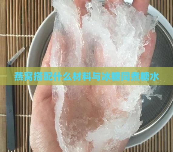 燕窝搭配什么材料与冰糖同煮糖水