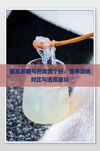 银耳多糖与燕窝哪个好：营养功效对比与选择建议