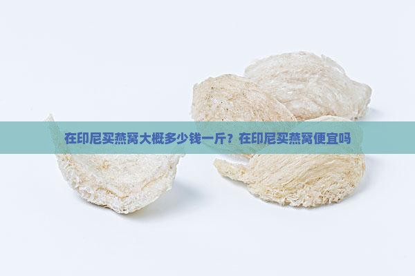 在印尼买燕窝大概多少钱一斤？在印尼买燕窝便宜吗