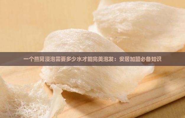 一个燕窝浸泡需要多少水才能完美泡发：安居加盟必备知识
