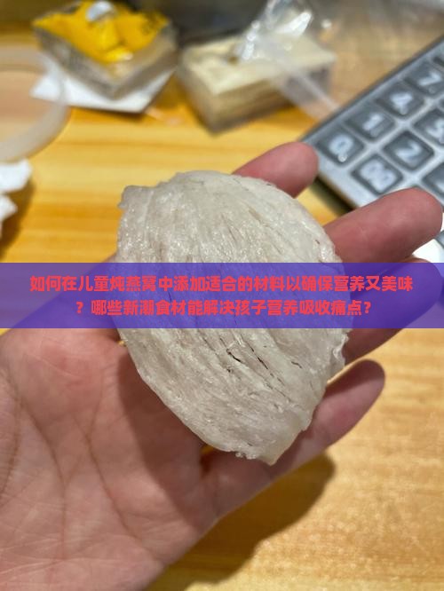 如何在儿童炖燕窝中添加适合的材料以确保营养又美味？哪些新潮食材能解决孩子营养吸收痛点？