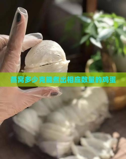 燕窝多少克能煮出相应数量的鸡蛋 燕窝多少克能煮出相应数量的鸡蛋