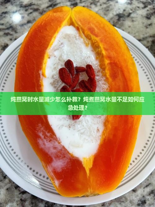 炖燕窝时水量减少怎么补救？炖煮燕窝水量不足如何应急处理？