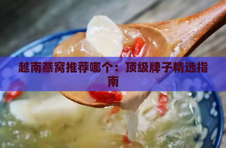越南燕窝推荐哪个：顶级牌子精选指南